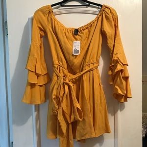 Yellow romper