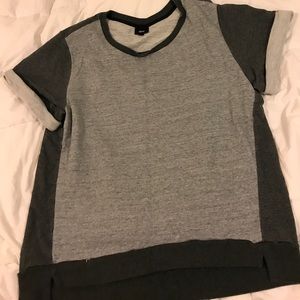 Mossimo short sleeved sweatshirt