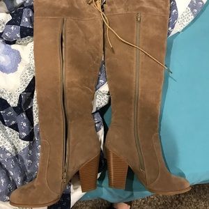 Knee high boots