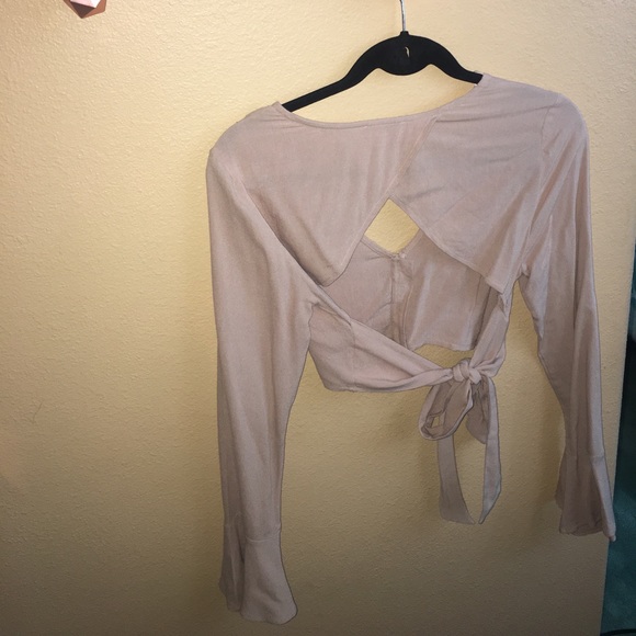 Plush crop top❤ - Picture 2 of 3