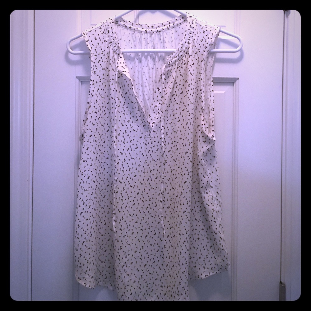 LOFT black and white tie she'll