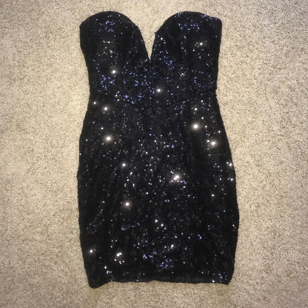 Natural sparkle!! New Years dress from TOBI