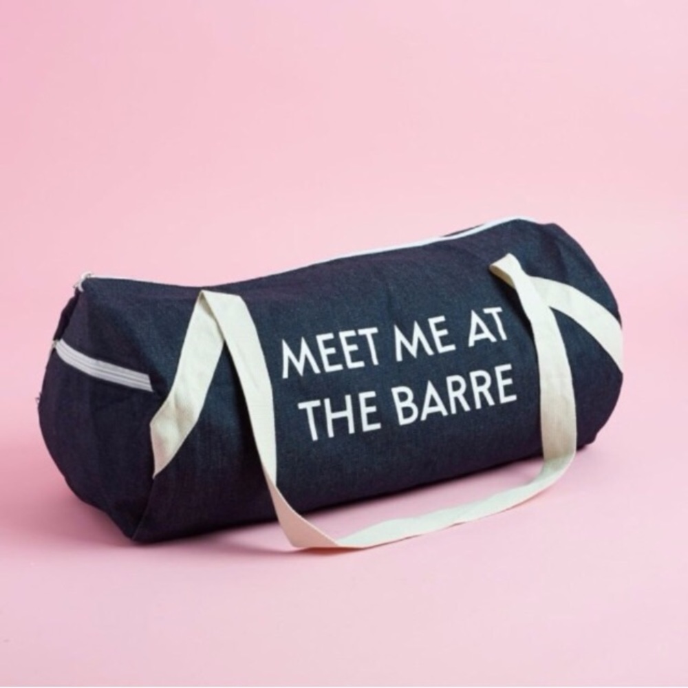 Private Party Meet me at the Barre gym bag. NWT.