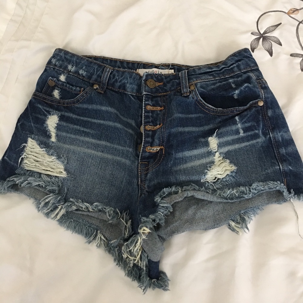 New cut off shorts.