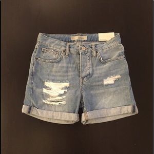 Topshop 'Hayden' Low Rise Boyfriend Short