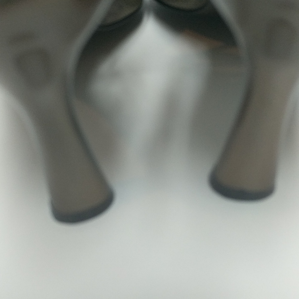 Melian Brown Snake Print Italian Metallic Pumps - Picture 4 of 8