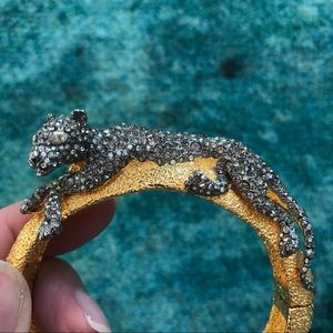 Alexis Bittar Jewelry - Alexis Bittar Perching Panther Cuff Bracelet Alexis Bittar Jewelry - Alexis Bittar Perching Panther Cuff Bracelet
