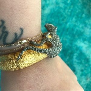 Alexis Bittar Jewelry - Alexis Bittar Perching Panther Cuff Bracelet Alexis Bittar Jewelry - Alexis Bittar Perching Panther Cuff Bracelet