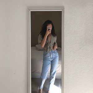 Patttern button up shirt