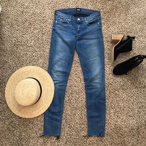 Hudson Jeans - Skinny, Raw Hem
