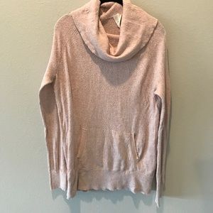 Nordstrom Stem Blush Cowlneck Long Sweater