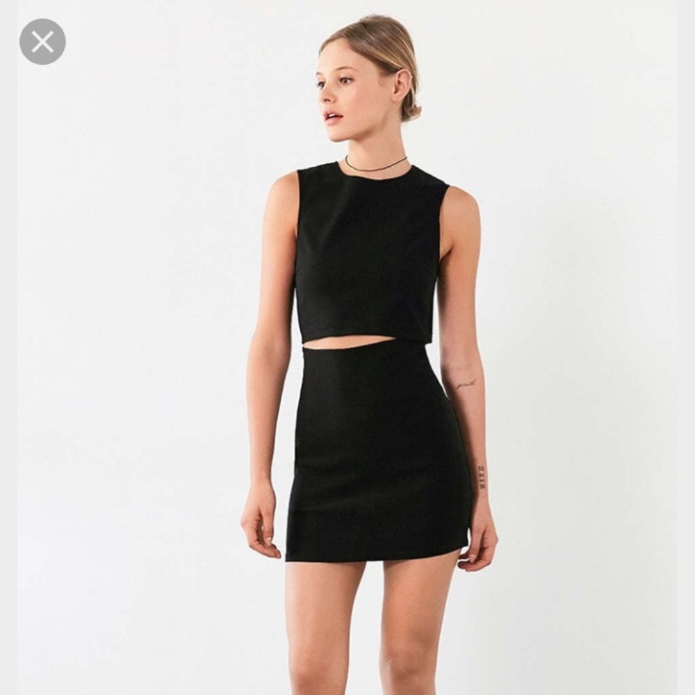urban outfitters lucca couture dress cutout