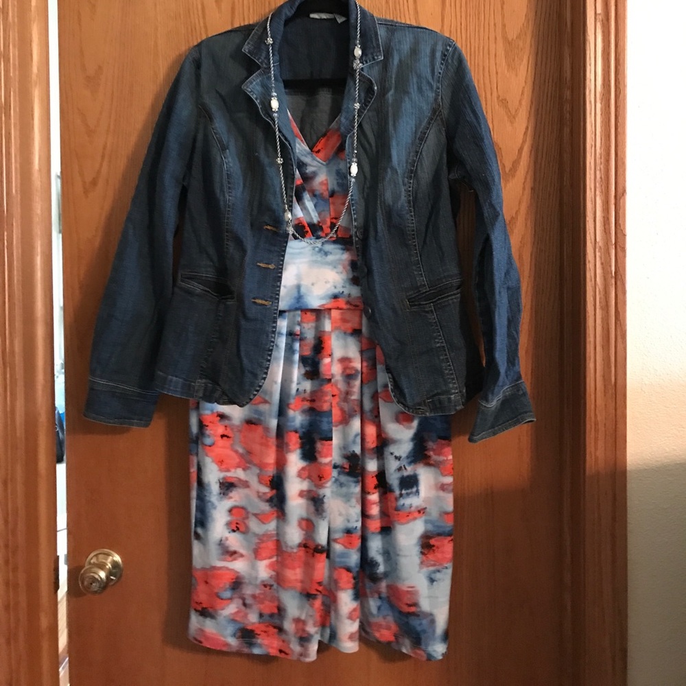 Print dress