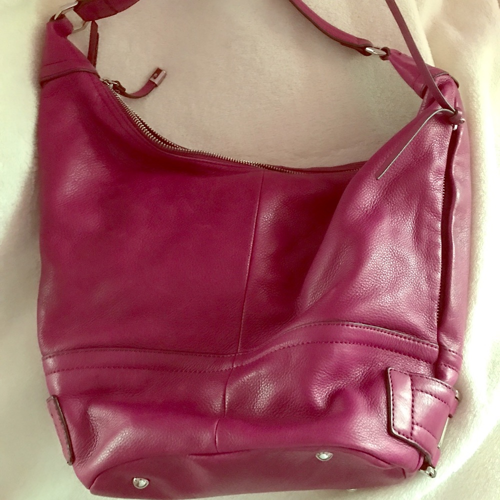 B. makowsky leather bag used once