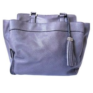 Sam & Libby Ballet Bag Purse Gray 13x17 inch