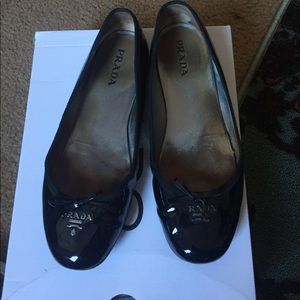 Authentic Prada ballerina flats