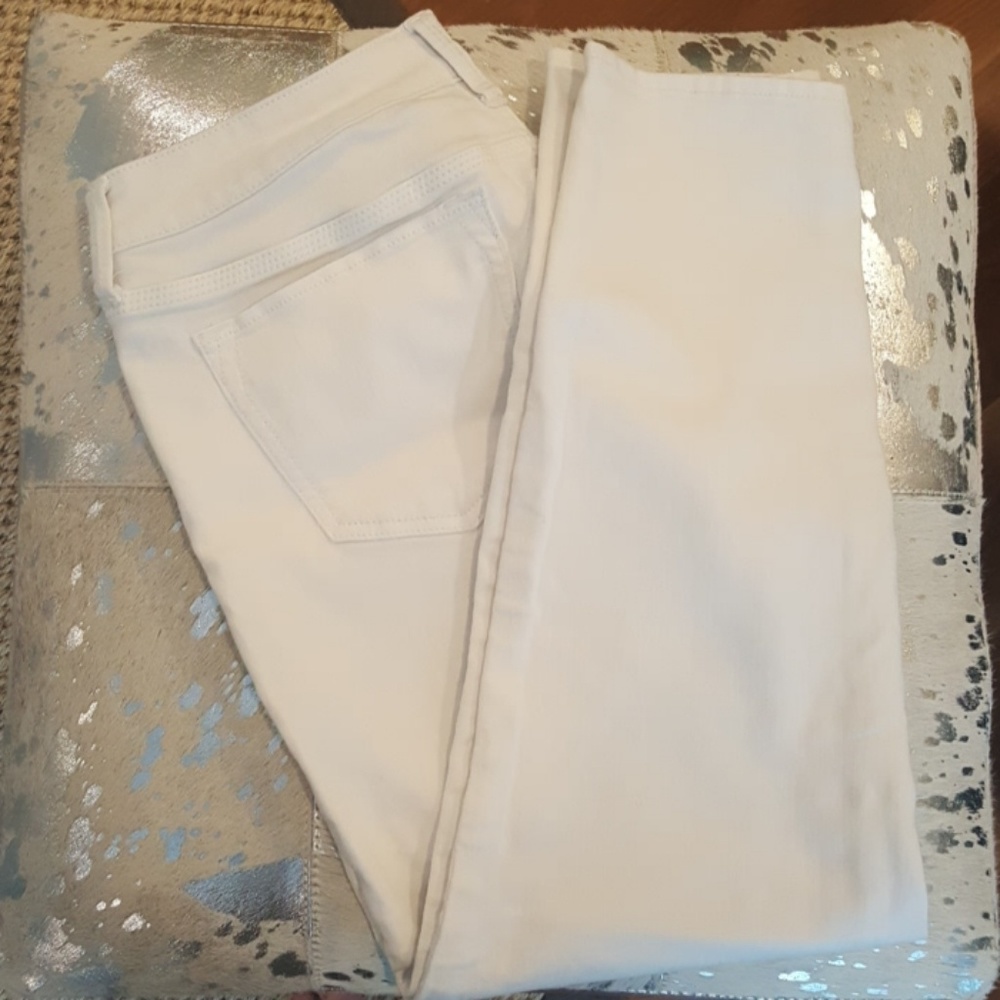 Stylus petite white jeans