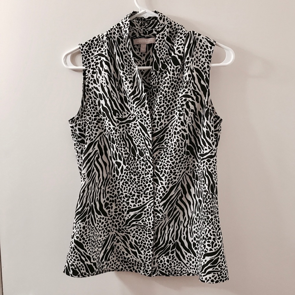 Banana Republic | Zebra Print Shirt