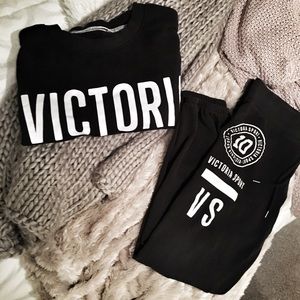 Victoria's Secret Sport Crewneck & Sweatpants Set