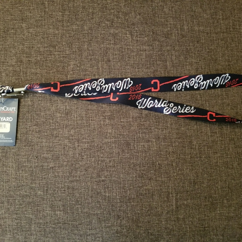 Indians 2016 World Series Lanyard