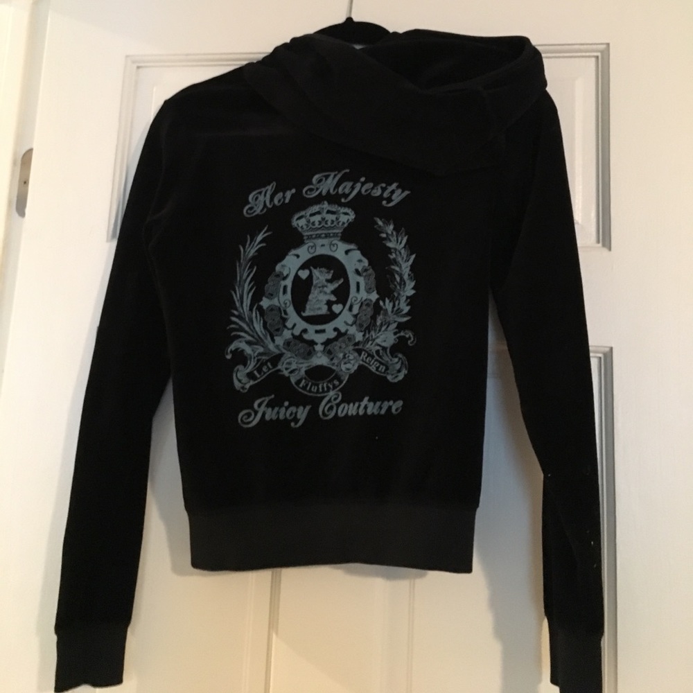 Authentic juicy couture velour hoodie