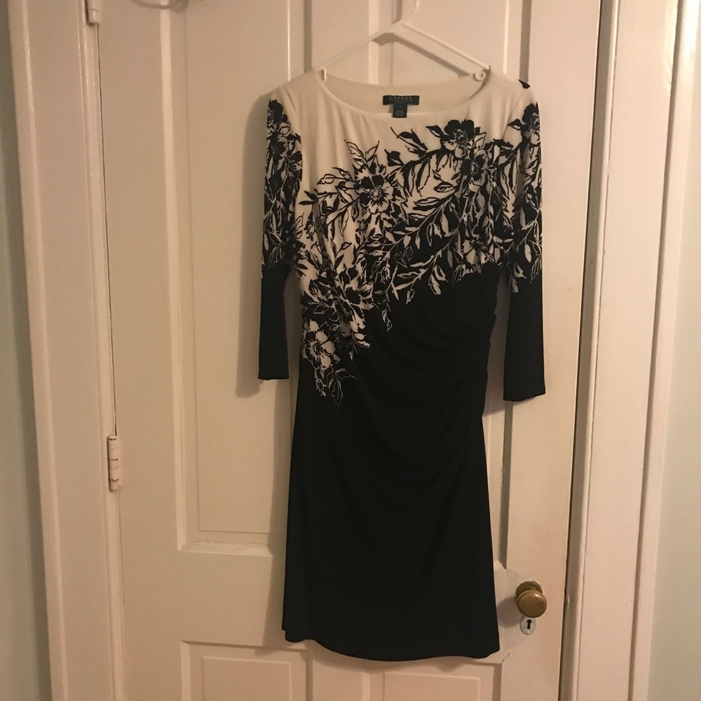 Ralph Lauren dress with floral detail