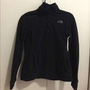 North Face black fleece