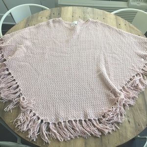 Ryan Roche for JCrew fringe poncho - OS