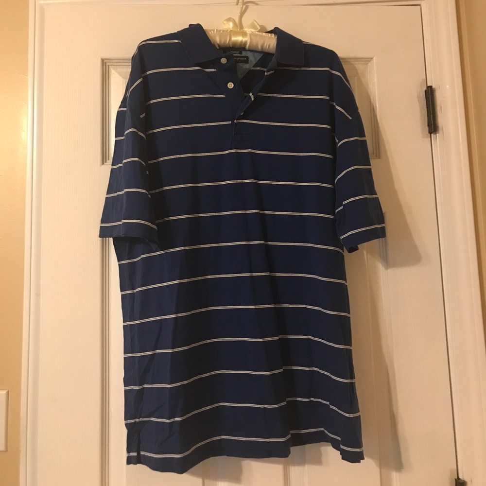 Like new large men’s tommy polo short  sleeve ⭐️