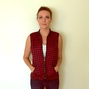 Plaid Winter Vest