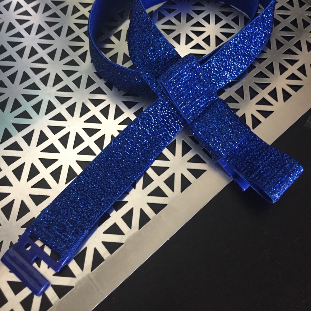 Adorable Sparkly Blue Belt