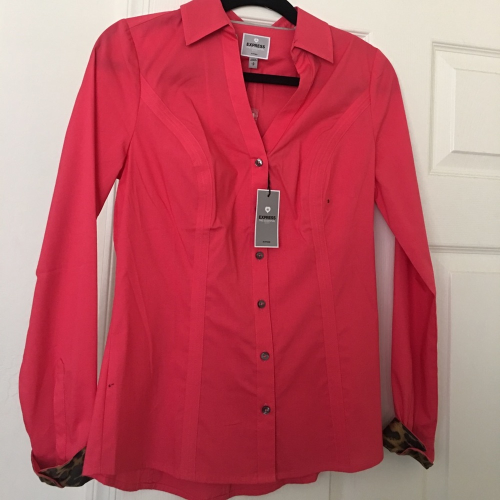 NWT Express fitted shirt.