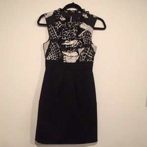 Max & Cleo Ruffle Bodice Mock 2-Piece Dress