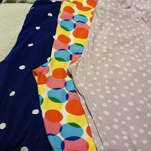 Three pairs of buttery soft leggings