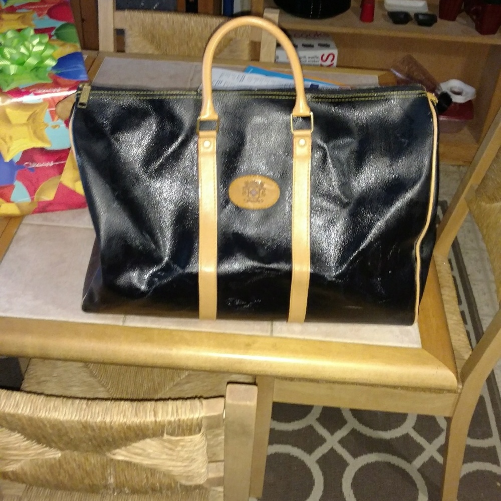 Vintage designer duffel bag.  40 years old.
