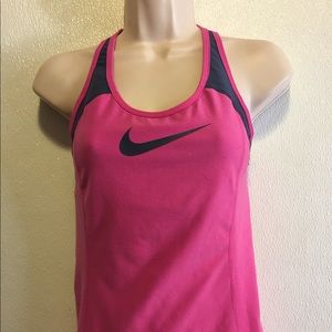 Women Nike Dri Fit sports bra Tanktop Pink #7