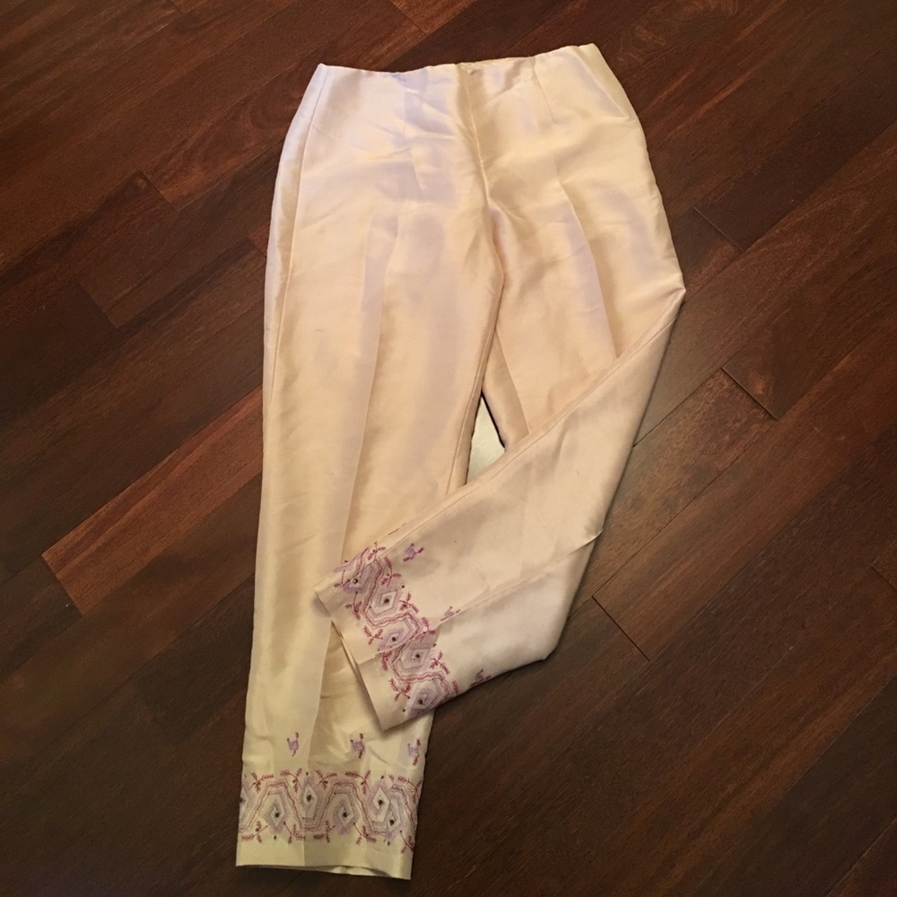 GORGEOUS SILK ANN TAYLOR PANTS