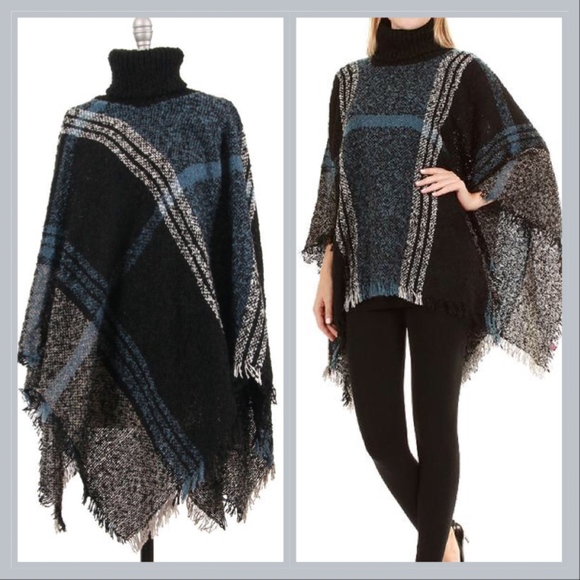 Turtleneck shawl Clearance