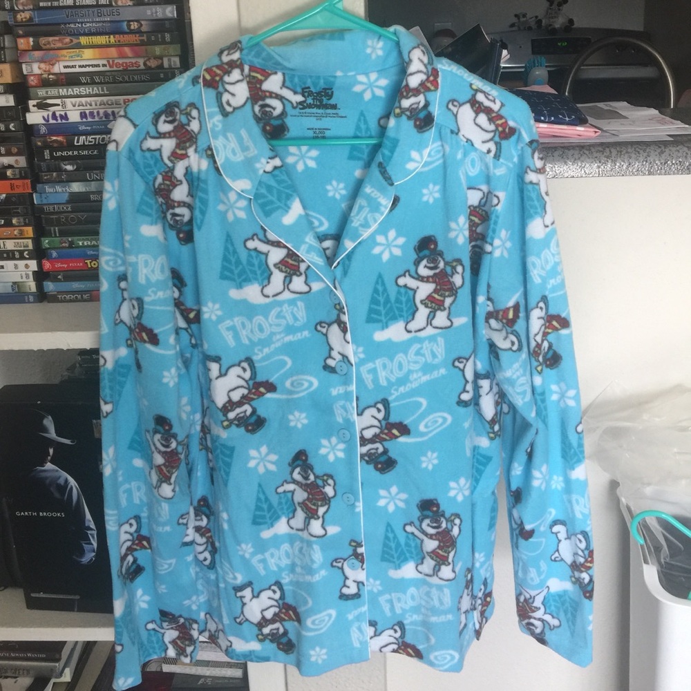 Frosty the Snowman ladies pajamas
