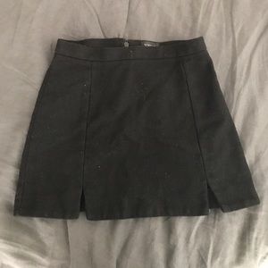 Black Tweed Topshop Skirt. Size 6