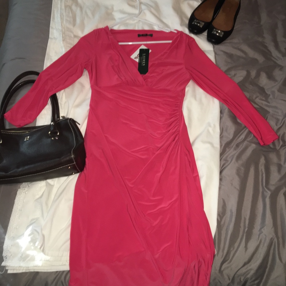 Lauren hot pink dress! 😍