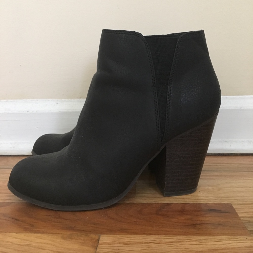 Black booties