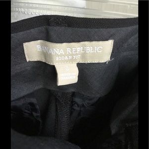 Black Banana Republic Sloan Fit