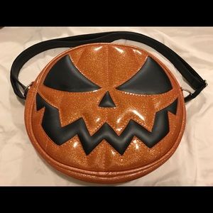 Halloween Pumpkin Purse Crossbody Bag New