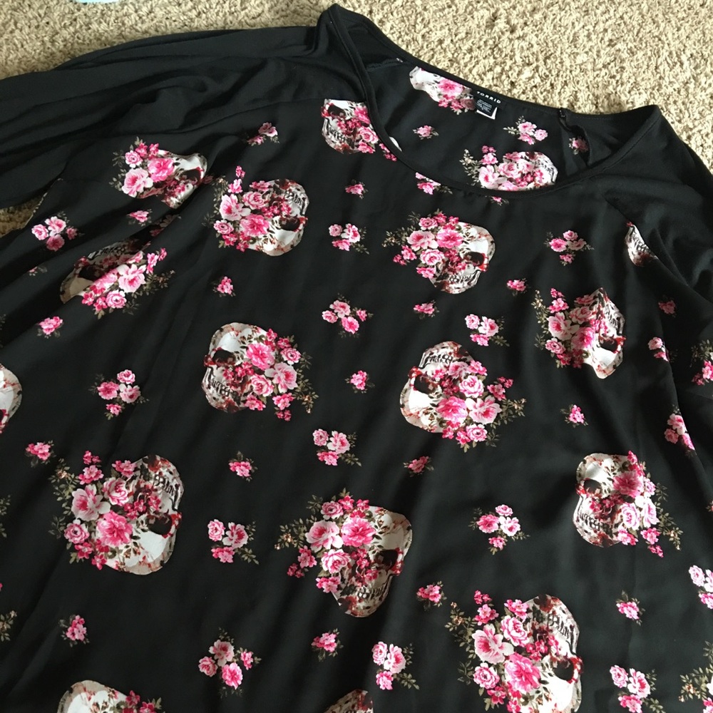 Torrid skull shirt