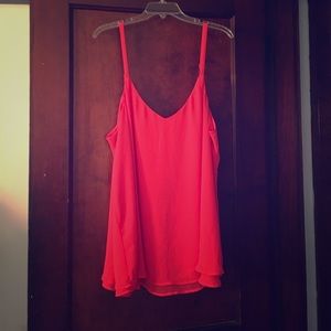 Pink Double-Layer Tank