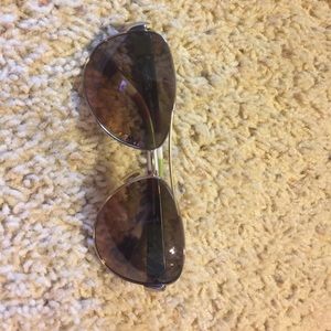 Coach Kristina Aviator Sunglasses. Tortoise arms