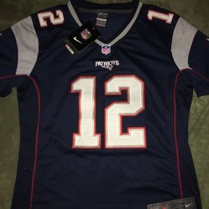 NWT Navy NE Patriots Tom Brady jersey.