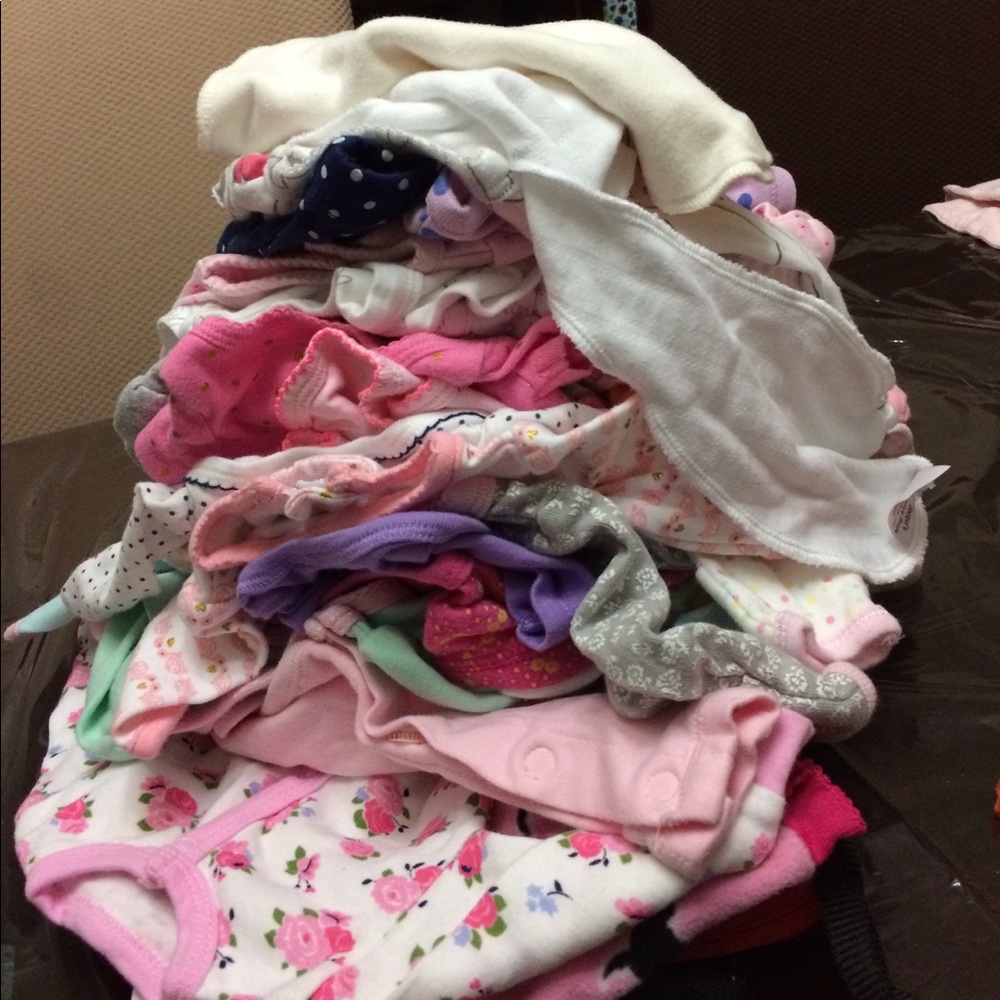 Bundle of preemie clothes