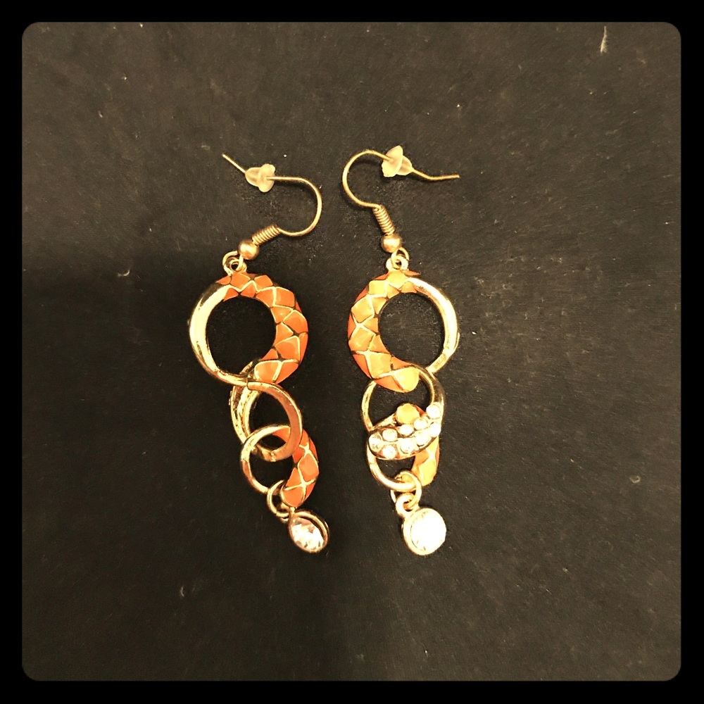Dangling earrings